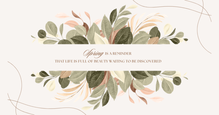 Spring quotes